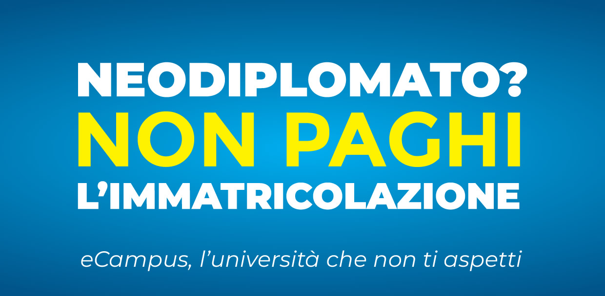 Neodiplomato? Non paghi l’immatricolazione!